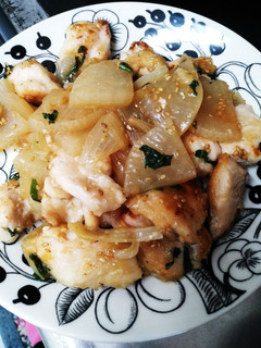 簡単に♪しそ薫るだいこんと胸肉炒め-レシピのメイン写真