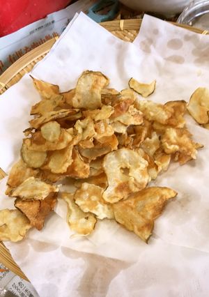 キクイモチップス-レシピのメイン写真