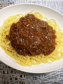 母のミートソーススパゲッティ-レシピのメイン写真