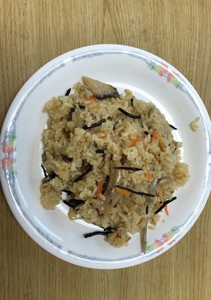 [簡単]キクイモの炊き込みご飯-レシピのメイン写真