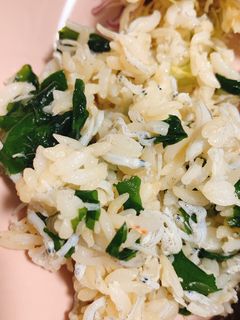 わかめとしらすの混ぜご飯-レシピのメイン写真
