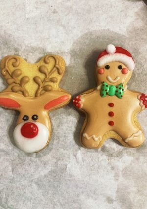 アイシングクッキークリスマス応用-レシピのメイン写真