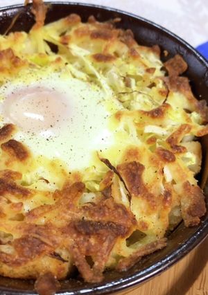 巣ごもり卵とパンのチーズ焼き-レシピのメイン写真