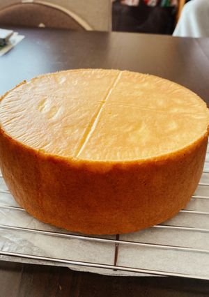 スポンジケーキ　（4〜6号）-レシピのメイン写真