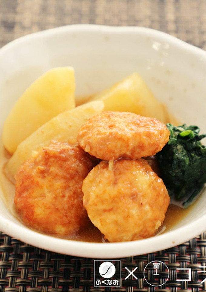 やわらからあげと蕪の煮物-レシピのメイン写真