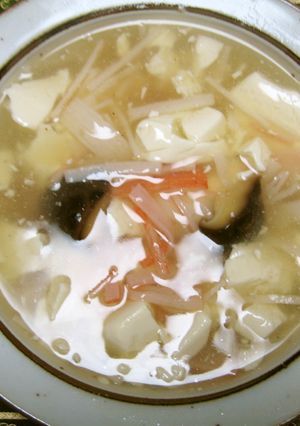 我が家の定番☆豆腐中華スープ-レシピのメイン写真