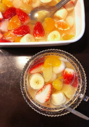 白玉フルーツポンチ-レシピのメイン写真