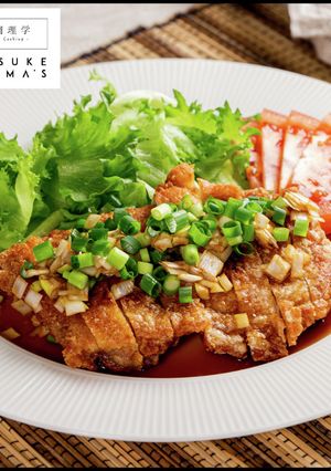 揚げ焼き1度揚げでザックザク！油淋鶏-レシピのメイン写真