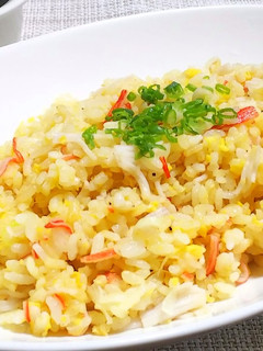 ぱぱっと簡単!カニカマ炒飯-レシピのメイン写真