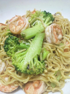 お手軽!!海老のネギ塩焼きそば-レシピのメイン写真