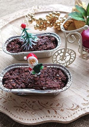 動画クリスマスオートミールチョコショコラ-レシピのメイン写真