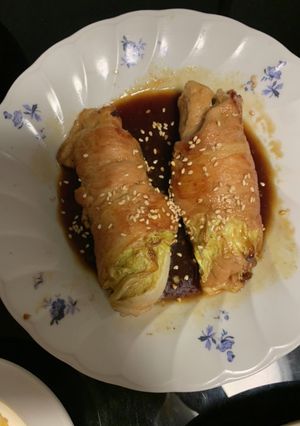 白菜チーズ豚肉巻き-レシピのメイン写真