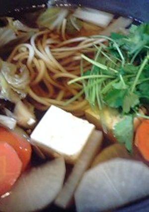 うどんすき-レシピのメイン写真