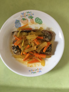 【保育園給食】さんまのカレーマリネ-レシピのメイン写真