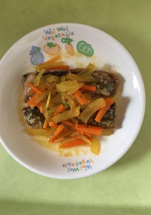 【保育園給食】さんまのカレーマリネ-レシピのメイン写真