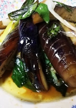 ばあばァの揚げ茄子炒め！醤油と砂糖で０Ｋ-レシピのメイン写真
