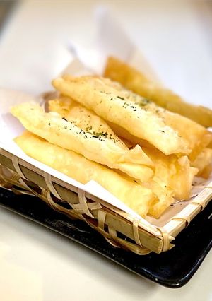 ワンタン(焼売)の皮の塩青のりチーズ揚げ-レシピのメイン写真