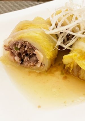 白菜大量消費♡和風ロール白菜-レシピのメイン写真