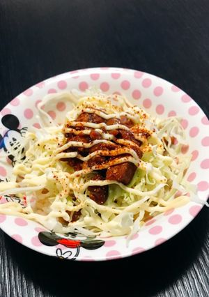 焼き鳥缶で焼き鳥丼（超すぼら）-レシピのメイン写真