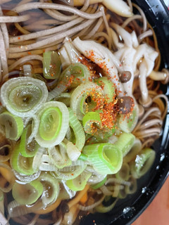 10分で出来る時短ご飯 あったまるお蕎麦-レシピのメイン写真