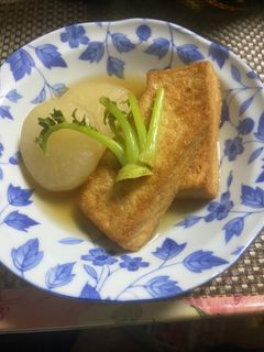 大根と厚揚げの炊いたん(煮物)-レシピのメイン写真