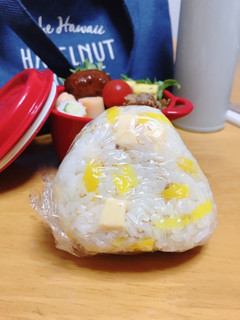 沢庵と明太風味チーズのおにぎり-レシピのメイン写真