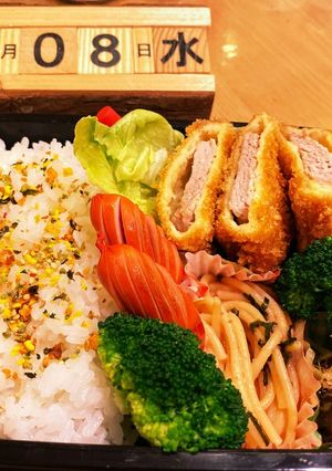 2021.12/8 中学生男子お弁当-レシピのメイン写真