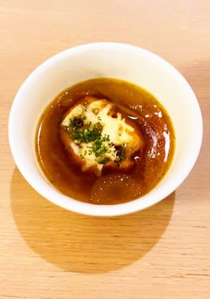 簡単オニオングラタンスープ-レシピのメイン写真
