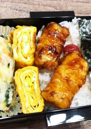 焼きたらこ弁当　1208-レシピのメイン写真