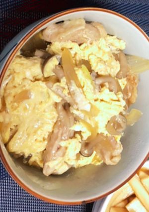 つゆだく親子丼 めんつゆで-レシピのメイン写真