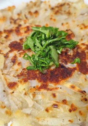 大根嫌い絶賛！カリもち大根(皮)ガレット-レシピのメイン写真