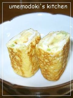 お弁当に「ネギ入り卵焼き」-レシピのメイン写真