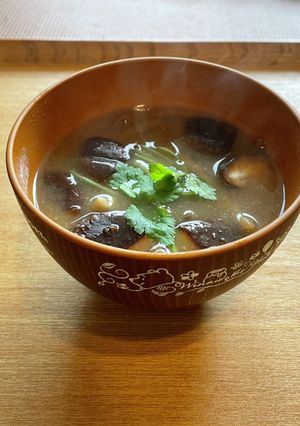 やまもりキノコのお味噌汁-レシピのメイン写真
