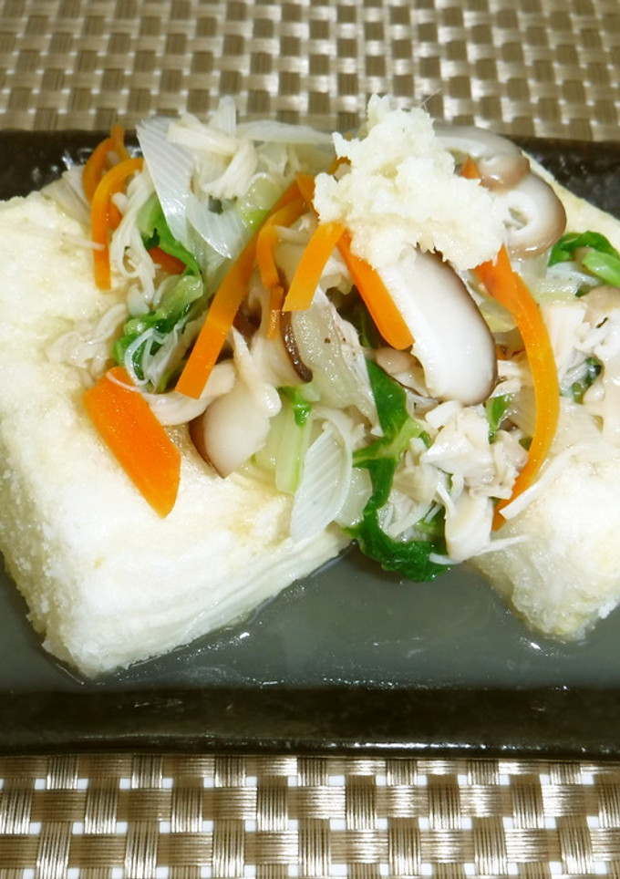 あげだし豆腐中華風-レシピのメイン写真