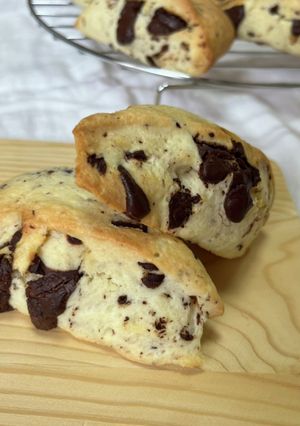 チョコチャンクスコーン-レシピのメイン写真