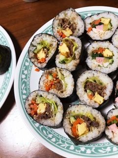 キンパ2種類-レシピのメイン写真