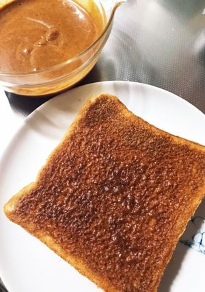 きなこクリームでトースト♪-レシピのメイン写真