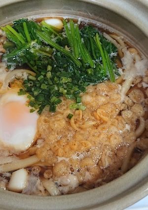 簡単あったか鍋焼うどん-レシピのメイン写真