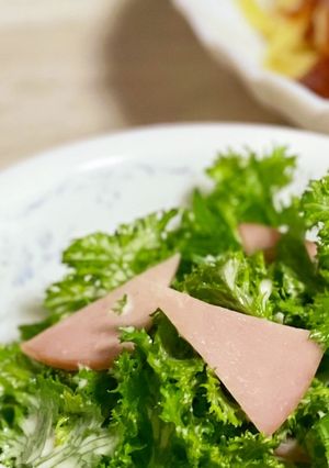 わさび菜の簡単サラダ-レシピのメイン写真