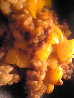 豚挽肉とパプリカと玉葱の味噌風味激辛炒飯-レシピのメイン写真