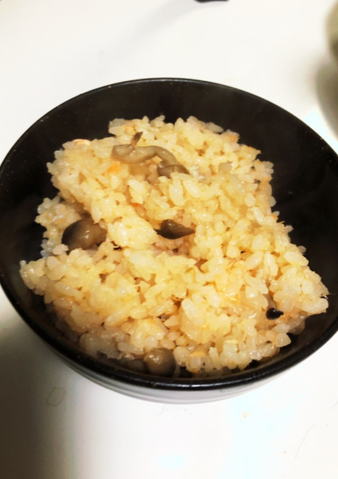 鮭ときのこの中華炊き込みご飯☆-レシピのメイン写真