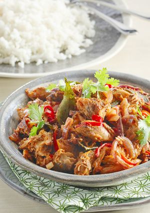 マレーシアのドライカレー♡サバのペラタル-レシピのメイン写真