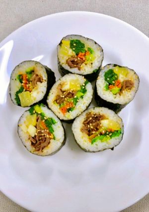 簡単キンパ　〜牛肉編〜-レシピのメイン写真