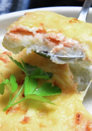 大和芋のもちチーズ明太風-レシピのメイン写真
