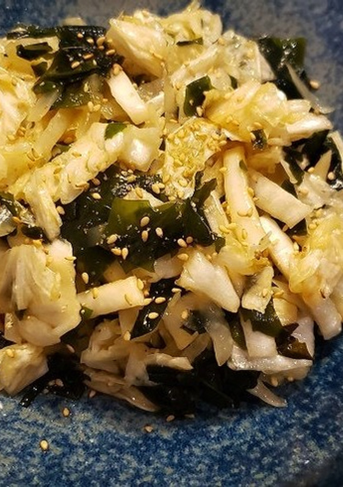 ワカメと大根と白菜の中華風サラダ-レシピのメイン写真