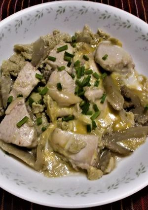鶏むね肉の柳川風-レシピのメイン写真