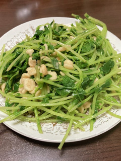 豆苗のねりごまポン酢和え-レシピのメイン写真