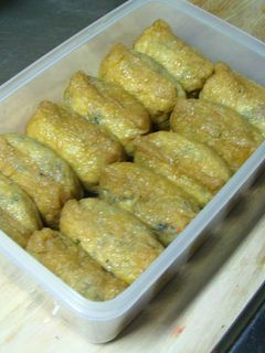 ひじきと青紫蘇のお稲荷さん-レシピのメイン写真