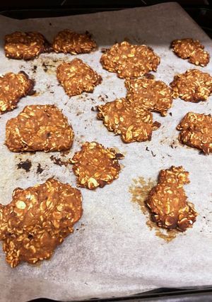 バナナ、オートミール、プロテインクッキー-レシピのメイン写真
