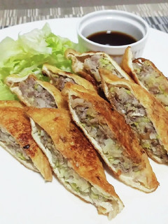 超簡単!薄揚げで作るヘルシー餃子!!-レシピのメイン写真